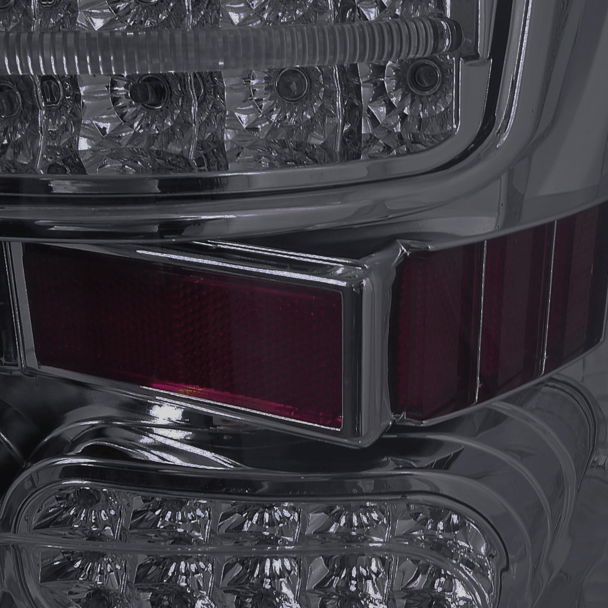 2007-2013 Toyota Tundra LED Tail Lights (Chrome Housing/Smoked Lens)