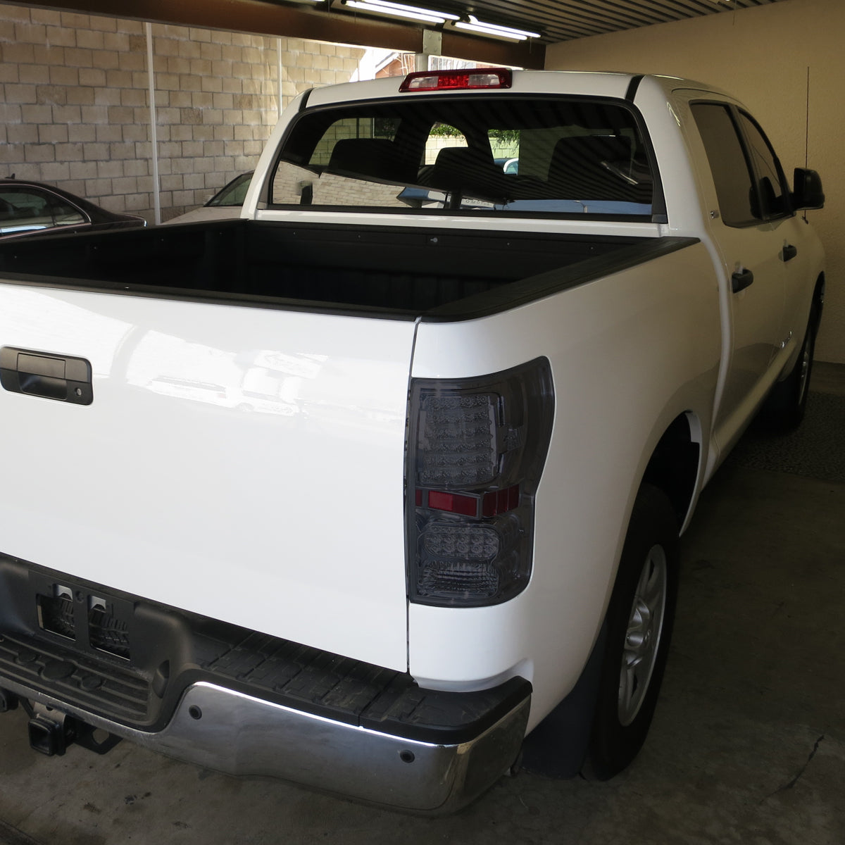 2007-2013 Toyota Tundra LED Tail Lights (Chrome Housing/Smoked Lens)