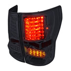 2007-2013 Toyota Tundra LED Tail Lights (Chrome Housing/Smoked Lens)