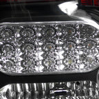 2007-2013 Toyota Tundra LED Tail Lights (Matte Black Housing/Clear Lens)