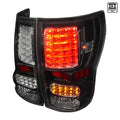 2007-2013 Toyota Tundra LED Tail Lights (Matte Black Housing/Clear Lens)