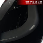2014-2021 Toyota Tundra White Bar Sequential LED Tail Lights (Glossy Black Housing/Smoked Lens)