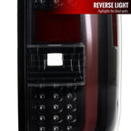 2014-2021 Toyota Tundra Sequential LED Tail Lights (Jet Black Housing/Clear Lens)