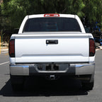 2014-2021 Toyota Tundra Facelift Style Full LED Tail Lights with Sequential Turn Signal (Jet Black Housing/Smoked Lens)