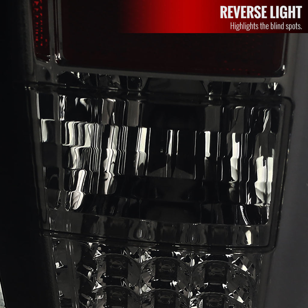 2014-2021 Toyota Tundra Sequential LED Tail Lights (Chrome Housing/Smoked Lens)