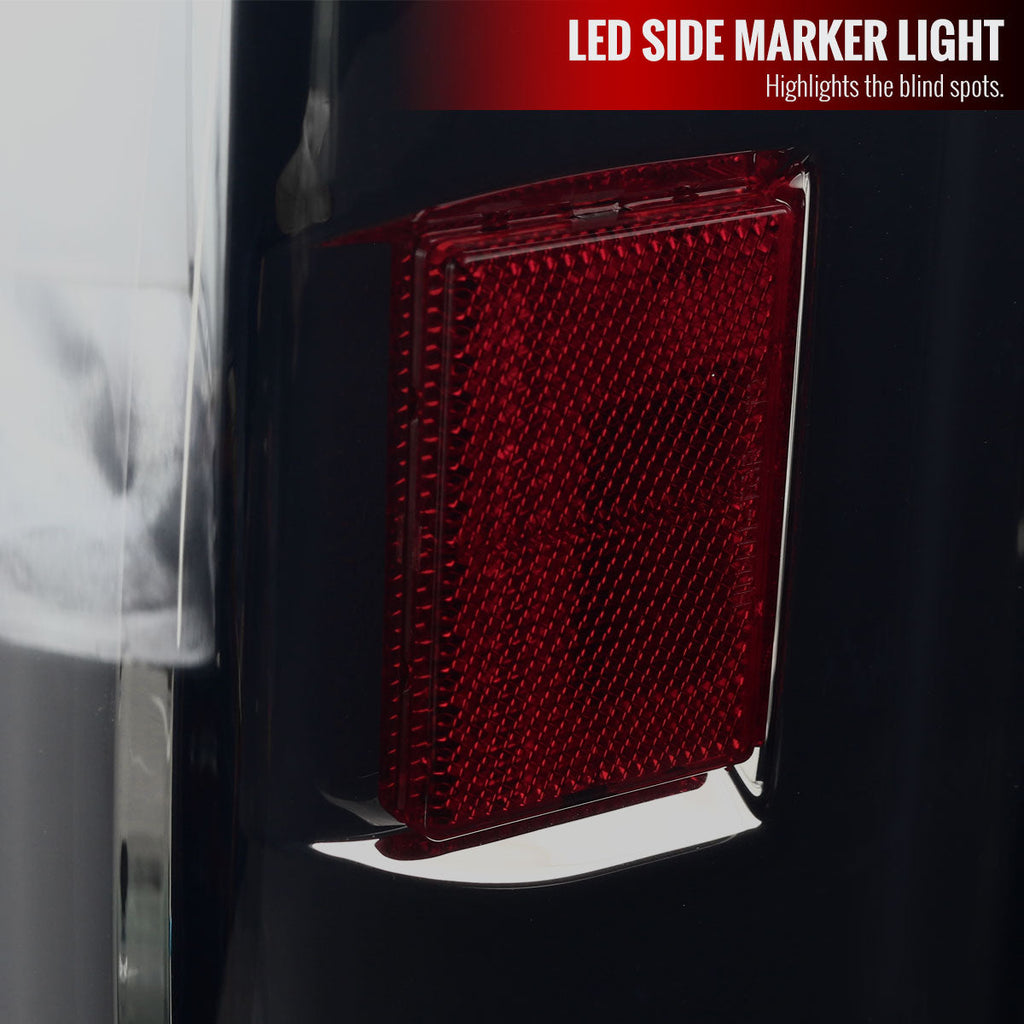 2014-2021 Toyota Tundra Sequential LED Tail Lights (Chrome Housing/Smoked Lens)
