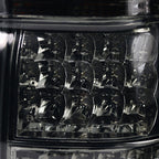 2000-2006 BMW E53 X5 LED Tail Lights - OZ (Chrome Housing/Smoked Lens)