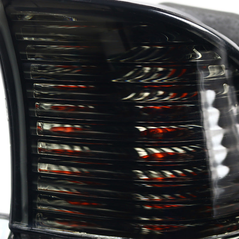 2000-2006 BMW E53 X5 LED Tail Lights - OZ (Chrome Housing/Smoked Lens)