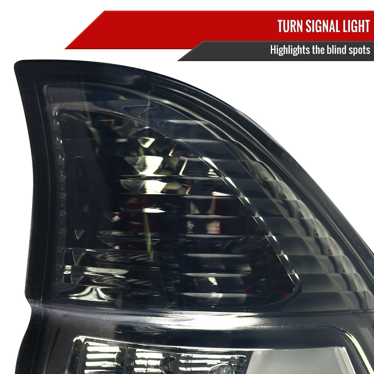 2000-2006 BMW E53 X5 LED Tail Lights (Chrome Housing/Smoked Lens)