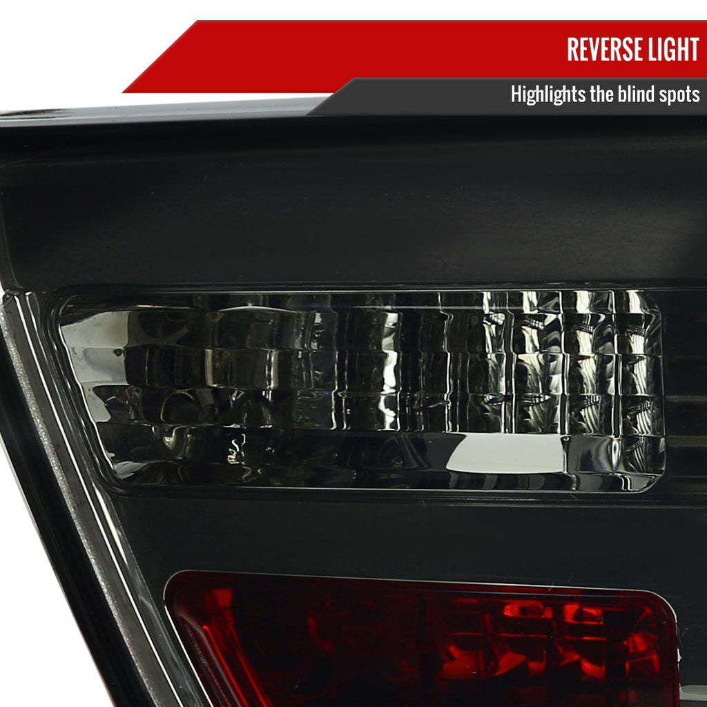 2000-2006 BMW E53 X5 LED Tail Lights (Chrome Housing/Smoked Lens)