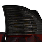 2000-2006 BMW E53 X5 Tail Lights - APC (Chrome Housing/Red Smoked Lens)