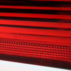 2000-2006 BMW E53 X5 LED Tail Lights - OZ (Chrome Housing/Red Smoked Lens)