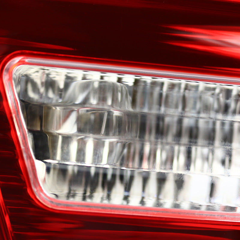 2000-2006 BMW E53 X5 LED Tail Lights - OZ (Chrome Housing/Red Clear Lens)