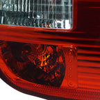 2000-2006 BMW E53 X5 Tail Lights (Chrome Housing/Red Clear Lens)