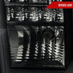 2015-2020 GMC Yukon/Yukon XL Denali SLE/SLT LED Tail Lights (Glossy Black Housing/Smoked Lens)