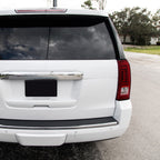 2015-2020 GMC Yukon/Yukon XL Denali SLE/SLT LED Tail Lights (Chrome Housing/Red Clear Lens)