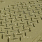 Universal PVC Rubber Floor Mats - 3PC (Beige)