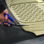 Universal PVC Rubber Floor Mats - 3PC (Beige)