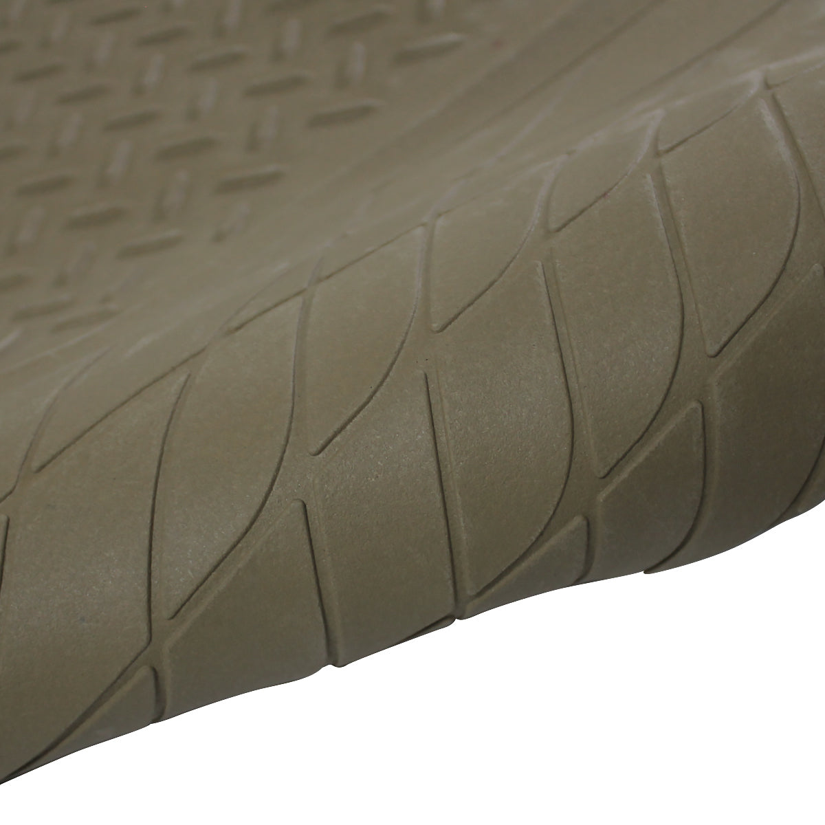 Universal PVC Rubber Floor Mats - 5PC (Beige)