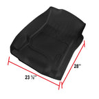2007-2013 Chevrolet Silverado/Tahoe/Suburban/Avalanche GMC Sierra/Yukon All Weather Heavy Duty PVC Rubber Front Floor Mats - 2PC