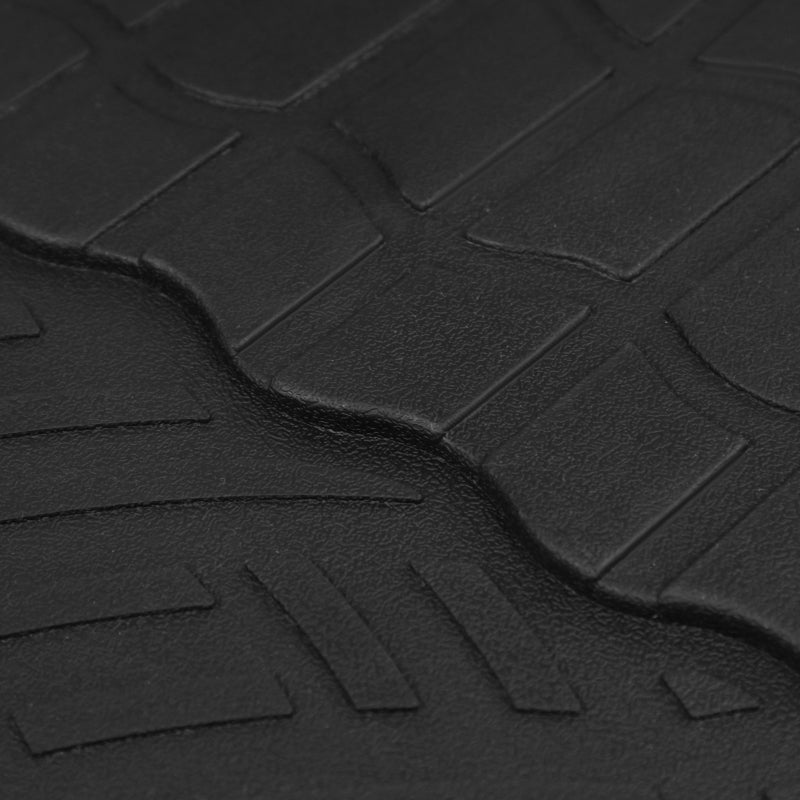 2007-2013 Chevrolet Silverado/Tahoe/Suburban/Avalanche GMC Sierra/Yukon All Weather Heavy Duty PVC Rubber Front Floor Mats - 2PC