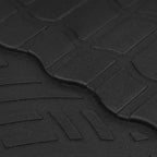 2007-2013 Chevrolet Silverado/Tahoe/Suburban/Avalanche GMC Sierra/Yukon All Weather Heavy Duty PVC Rubber Front Floor Mats - 2PC