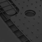 2007-2013 Chevrolet Silverado/Tahoe/Suburban/Avalanche GMC Sierra/Yukon All Weather Heavy Duty PVC Rubber Front Floor Mats - 2PC