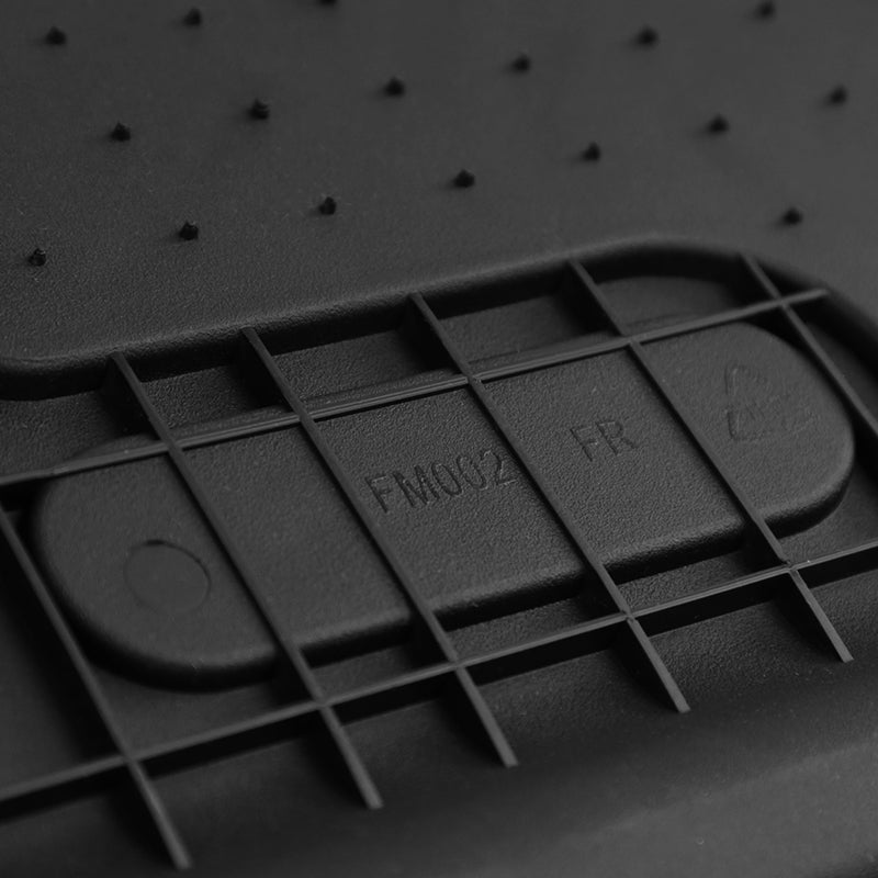 2009-2018 Dodge RAM Quad Cab All Weather Heavy Duty Rubber Front Floor Mats - 2 PC