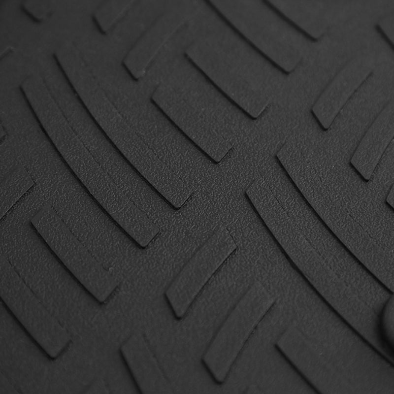 2014-2018 Jeep Wrangler JK 4DR All Weather Heavy Duty Rubber Front & Rear Floor Mats - 3PC