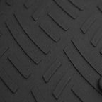 2014-2018 Jeep Wrangler JK 4DR All Weather Heavy Duty Rubber Front & Rear Floor Mats - 3PC