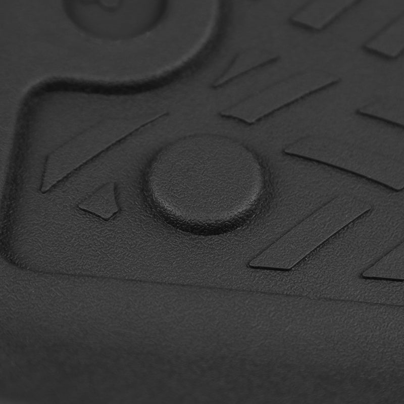 2009-2014 Ford F-150 Super Crew Cab All Weather Heavy Duty Rubber Front Floor Mats - 2PC