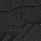 2009-2014 Ford F-150 Super Crew Cab All Weather Heavy Duty Rubber Front Floor Mats - 2PC