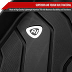 2014-2020 Nissan Rogue All Weather TPE 3 PC Black Floor Mats