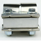 Universal 2.5" Downpipe/ Catback/ Muffler Exhaust T-304 Stainless Steel Band Clamps