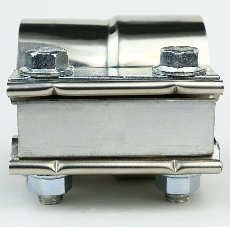 Universal 2.5" Downpipe/ Catback/ Muffler Exhaust T-304 Stainless Steel Band Clamps