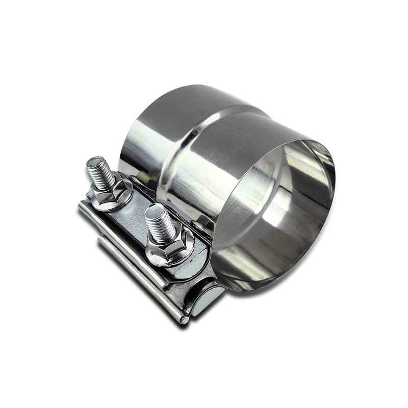 Universal 2.5" Downpipe/ Catback/ Muffler Exhaust T-304 Stainless Steel Band Clamps