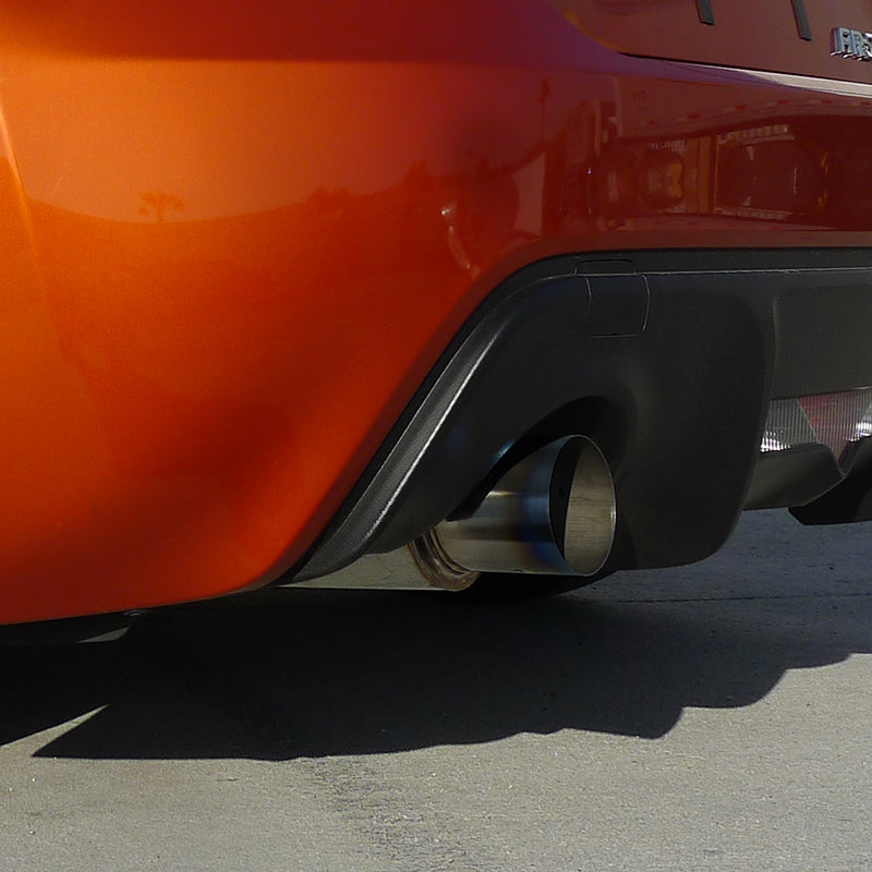 Apexi N1 Style 2.5" Inlet Exhaust Muffler - 4" Burnt Blue Tip