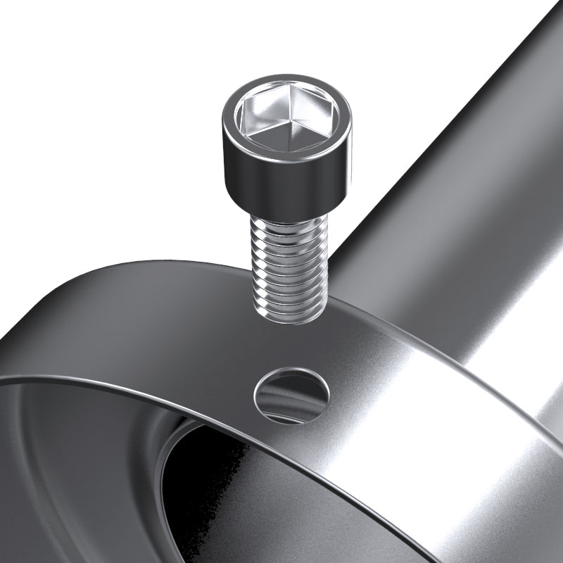 Universal 3.5" Inlet Stainless Steel Muffler Silencer