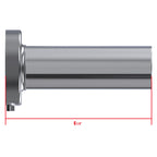 Universal 4" Inlet Stainless Steel Muffler Silencer