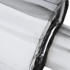 Universal 3" Inlet/4" Outlet Stainless Steel Spiral Flow Exhaust Muffler w/ Slanted Burnt Tip
