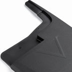 2015-2018 Ford F-150 Black ABS Front & Rear Mud Flap Splash Guards (Models without OEM Wheel Lip Moldings)