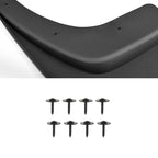 2014-2018 GMC Sierra 1500/2500HD/3500HD ABS Front & Rear Mud Flap Splash Guards (Single Rear Wheel Models Only)