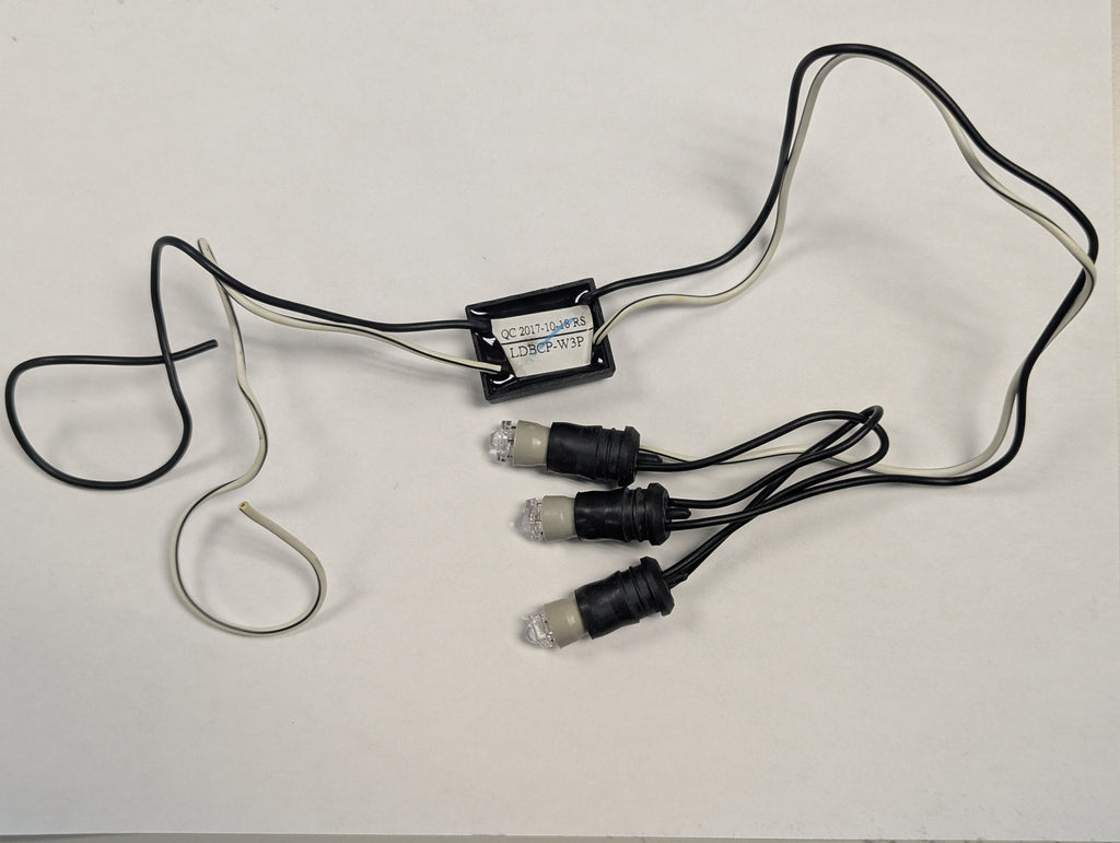 Replacement 3PC LED Bulbs Set w/ Resistor for TM