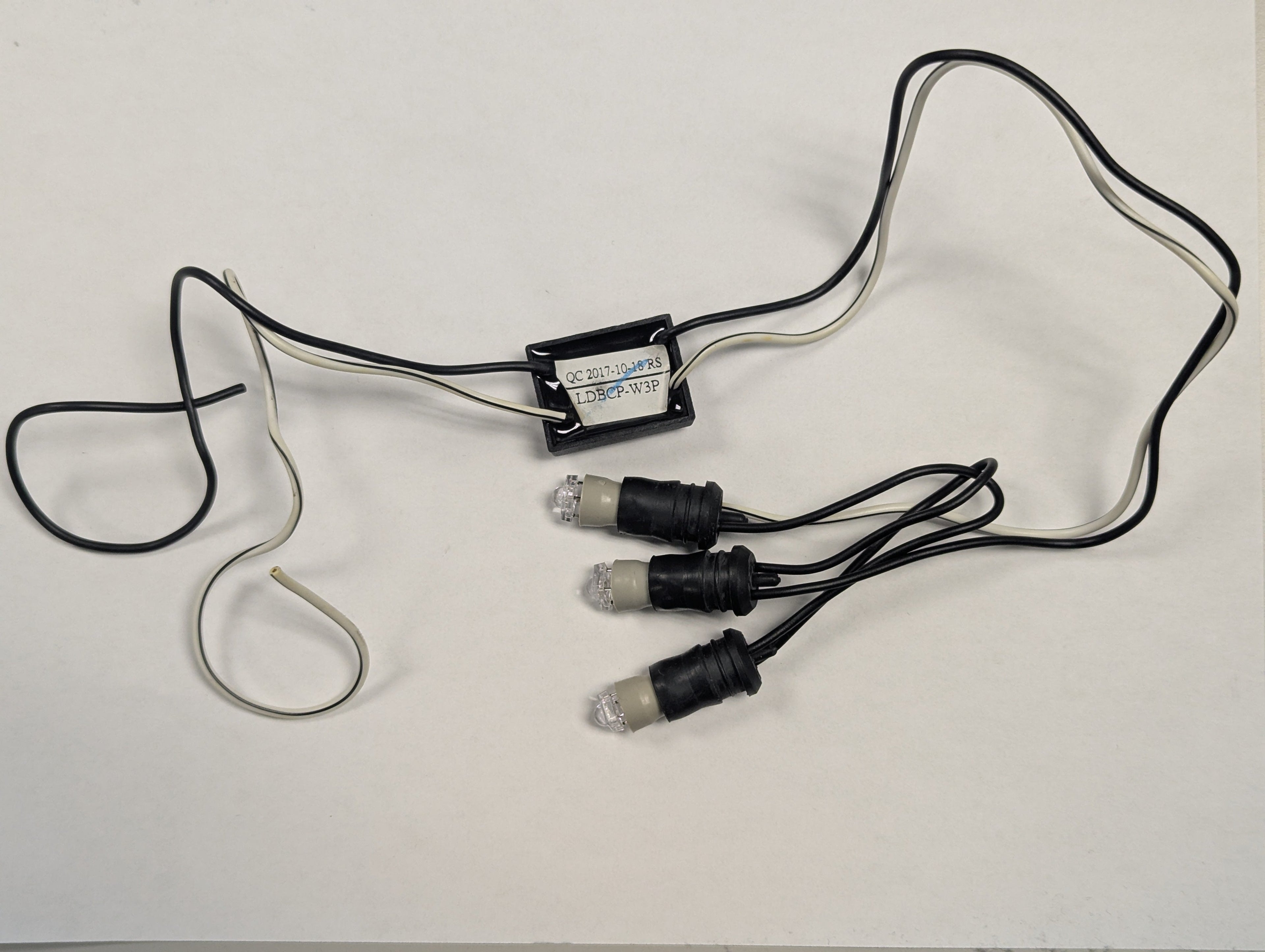 Replacement 3PC LED Bulbs Set w/ Resistor for TM