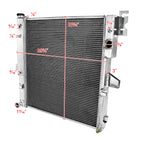 1996-1999 Ford Explorer/ 1997-1999 Mercury Moutaineer 2-Row Aluminum Performance Radiator