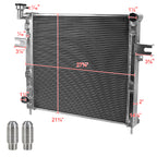 1999-2004 Jeep Grand Cherokee 4.0L L6 2-Row Aluminum Performance Radiator