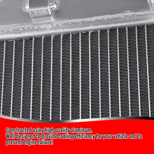 1941-1946 Chevrolet Pickup L6 6CYL Aluminum 3-Row Performance Radiator