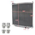 1999-2004 Ford F-250/ F-350/ F-450/ F53 6.8L V10/ 7.3L V8 Diesel 3-Row Aluminum Performance Radiator