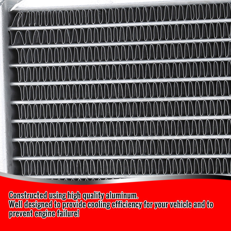 1994-2002 Dodge RAM 2500/3500 Quad Cab 5.9L Turbo Diesel Aluminum 3-Row Performance Radiator