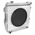 1988-1995 Toyota Pickup/4Runner V6 3 Row Radiator with Fan Shroud